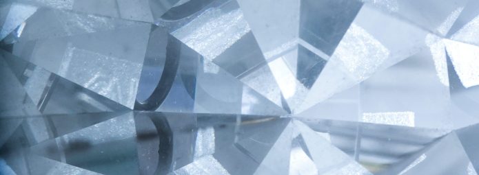 close up photograph of a diamond