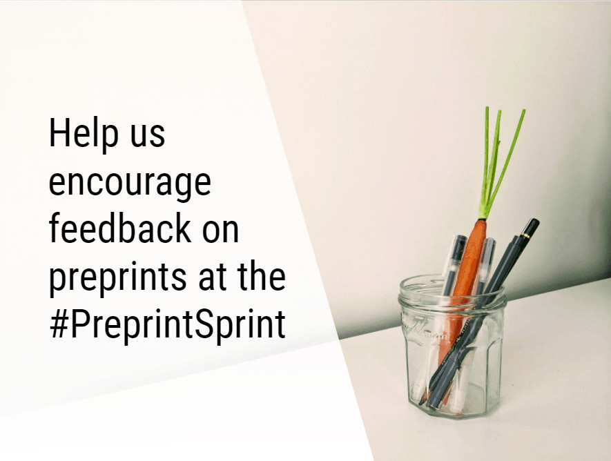 The #PreprintSprint needs you