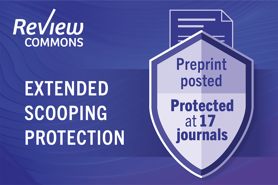 Review Commons implements new policies on preprints and extended scoop protection