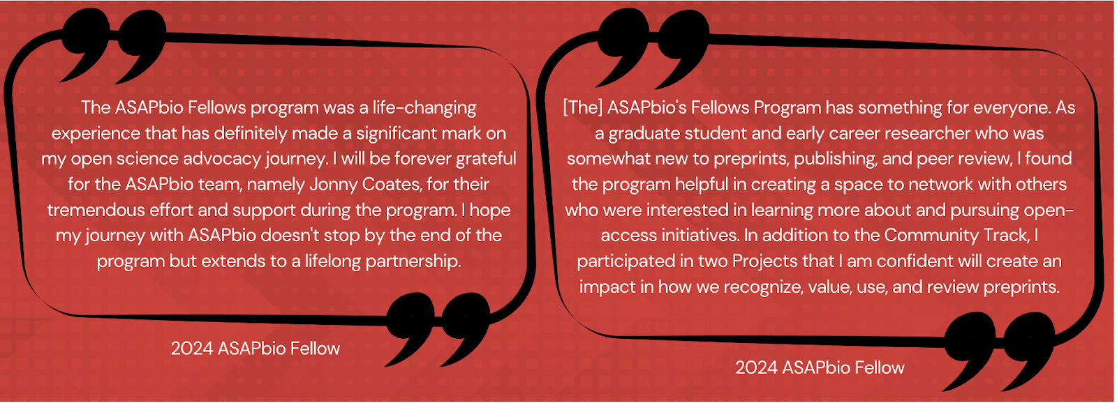 Apply for the 6th ASAPbio Fellows cohort now!
