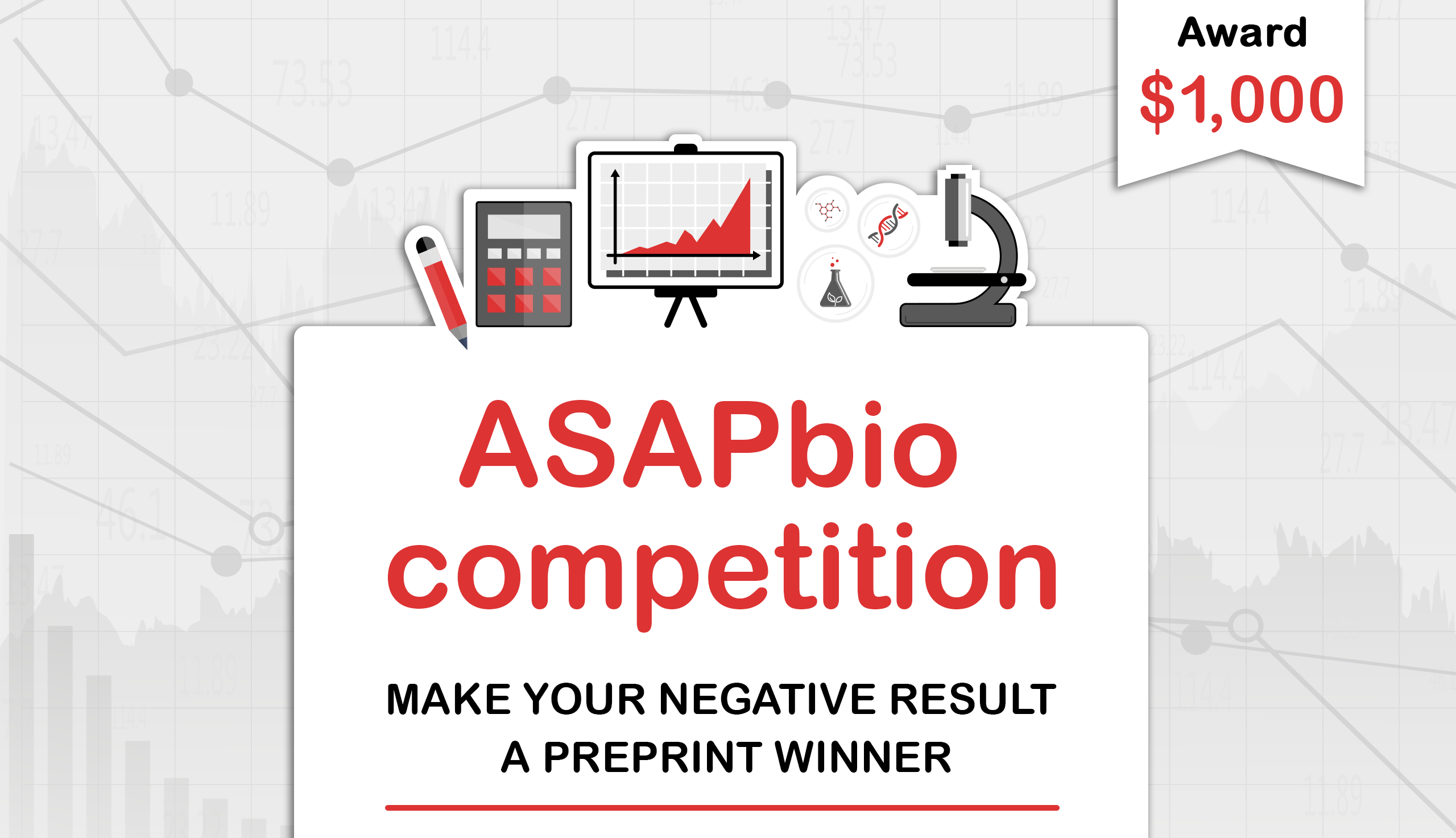 ASAPbio competition: Make your negative result a preprint winner