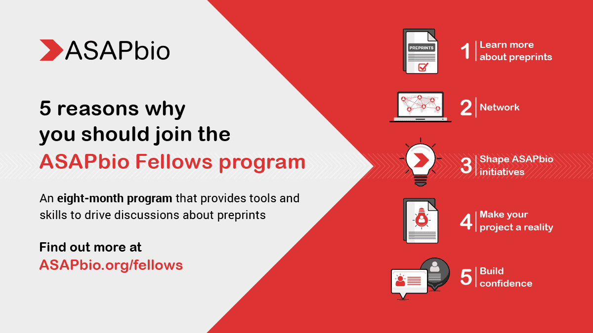 Now open: applications for the 2022 ASAPbio Fellows program