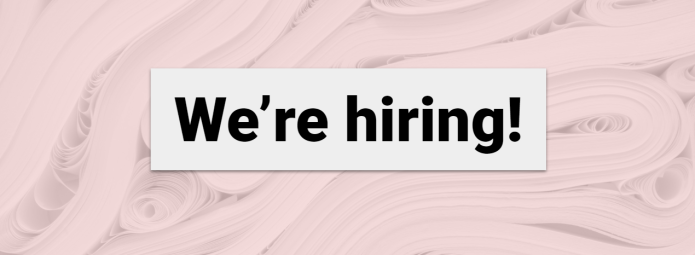We're hiring