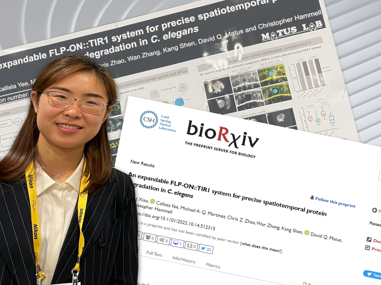 How to increase the visibility of your research by preprinting your poster