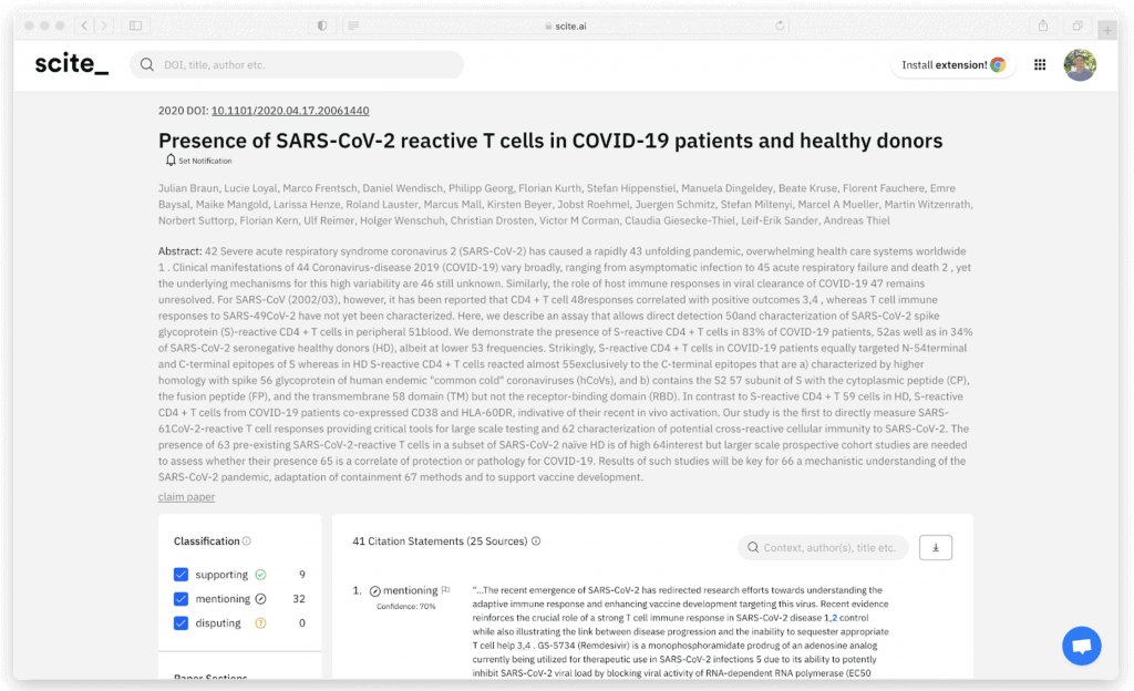 Leveraging Smart Citations as Preprint Commentary and Review