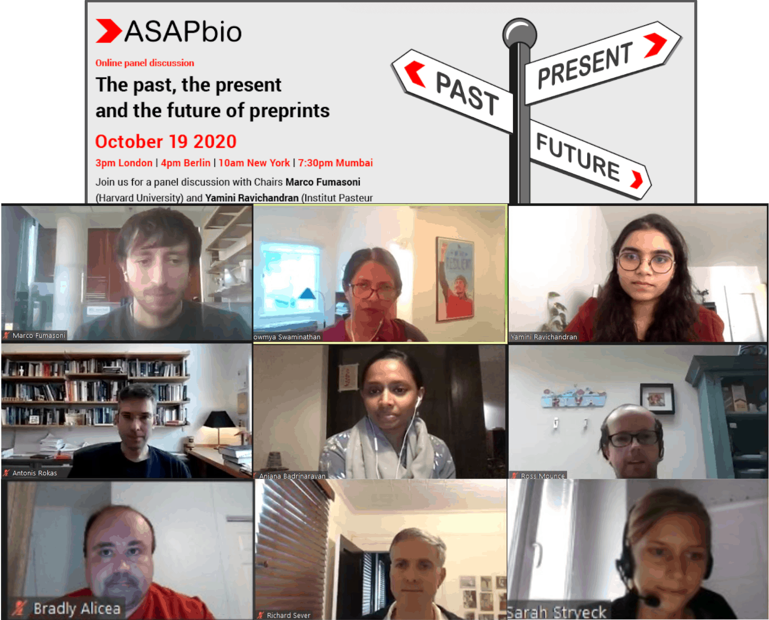 What we learned at the ASAPbio webinar on “The past, the present and the future of Preprints”