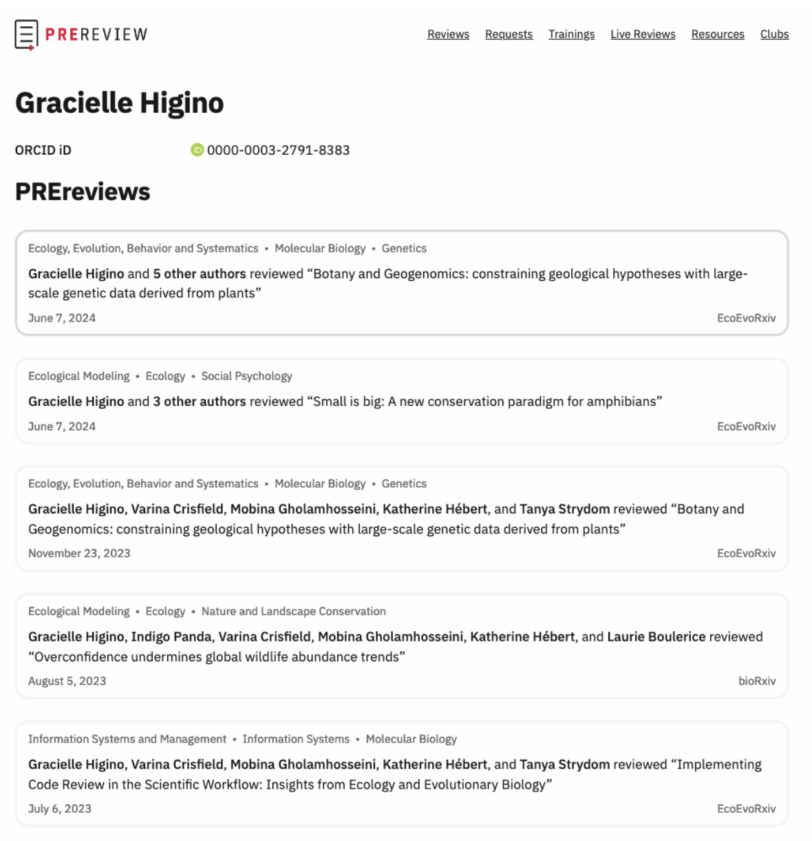 A crowdsourced kind peer review guide for ECRs in Ecology and Evolution