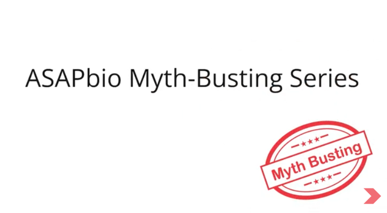 ASAPbio Myth-Busting Series logo